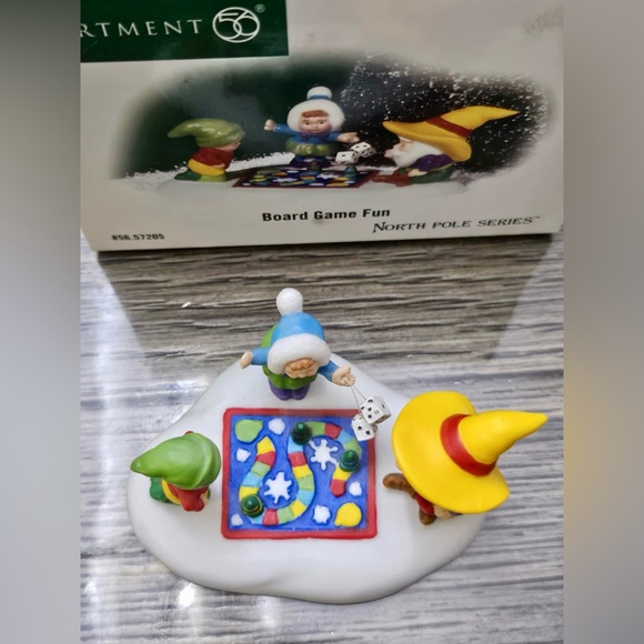SOLD- Department 56 Board Game Fun - Picture 5 of 8